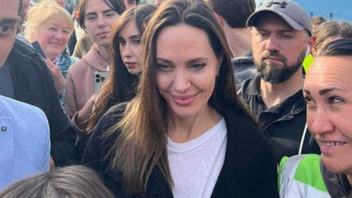 Анджелина Джоли о своем визите во Львов: "Горжусь стойкостью и мужеством украинского народа"