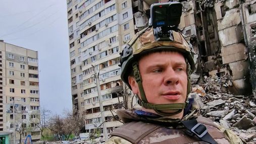 Дома пробиты насквозь, – Дмитрий Комаров показал, как сейчас выглядит Салтовка в Харькове