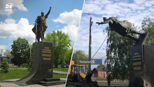 У Харкові знесли пам'ятник Олександру Невському