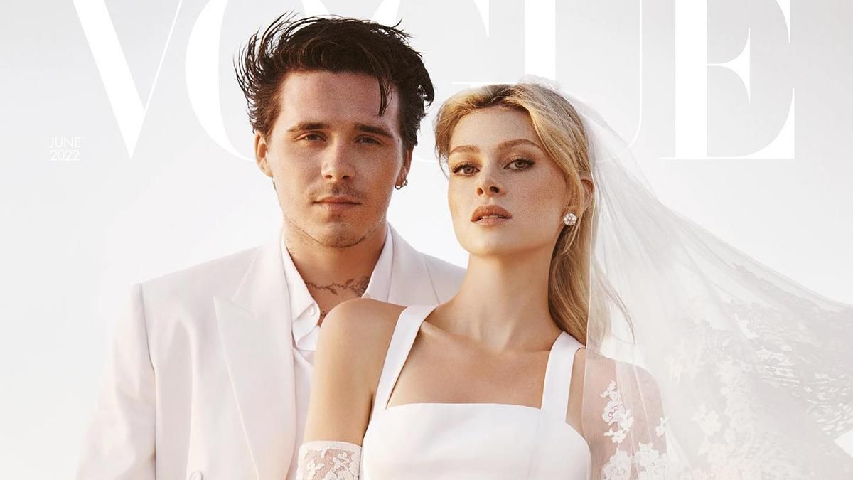 Бруклин Бекхэм и Никола Пельтц снялись в свадебных образах для обложки Vogue British - Fashion Бруклин Бекхэм и Никола Пельтц снялись в свадебных образах для обложки Vogue British - Fashion