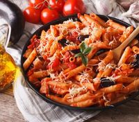 Паста Алла Норма: классический итальянский рецепт с баклажанами и рикотой
