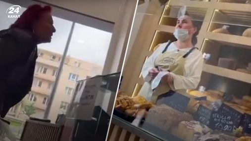"К**ва, стара повія": у Варшаві агресивна жінка накинулася на продавчиню з України через хліб