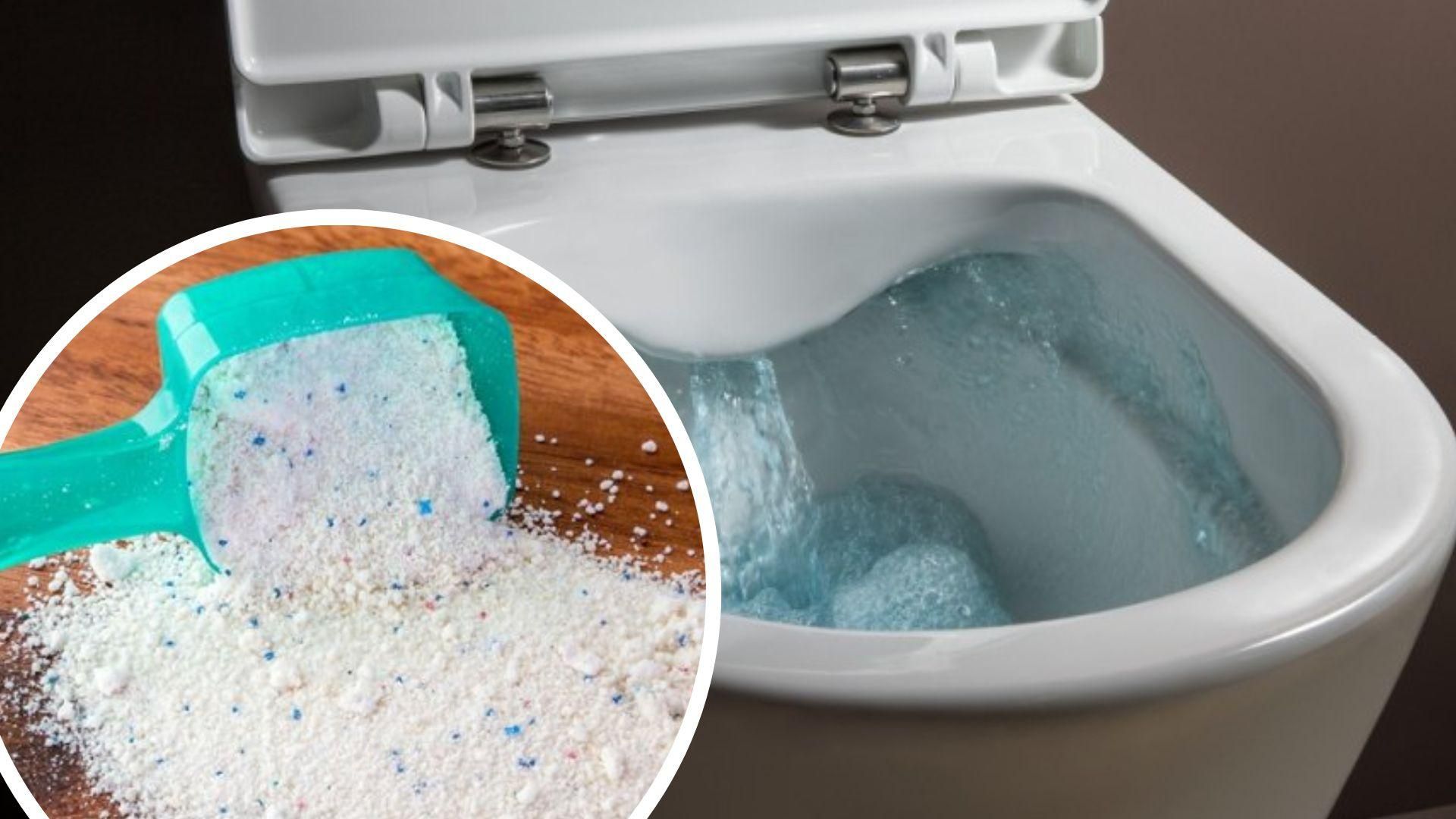 Як очистити унітаз в домашніх умовах – лайфхак, пральний порошок в унітаз