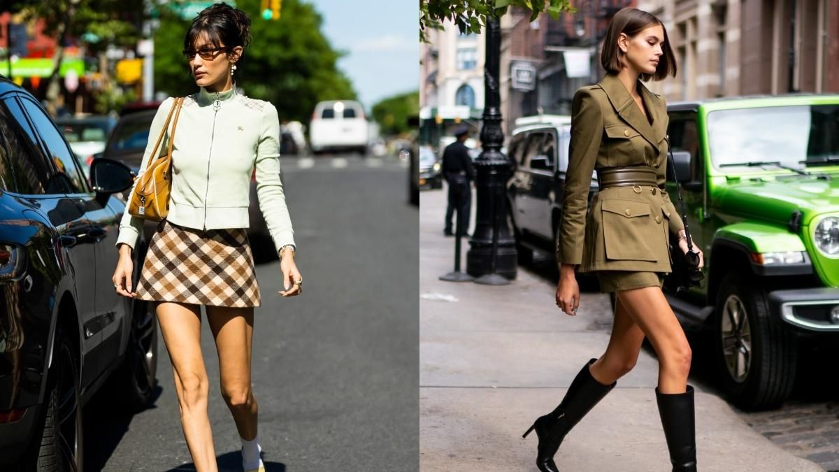 Стильні образи з мініспідницею Стильні образи з мініспідницею