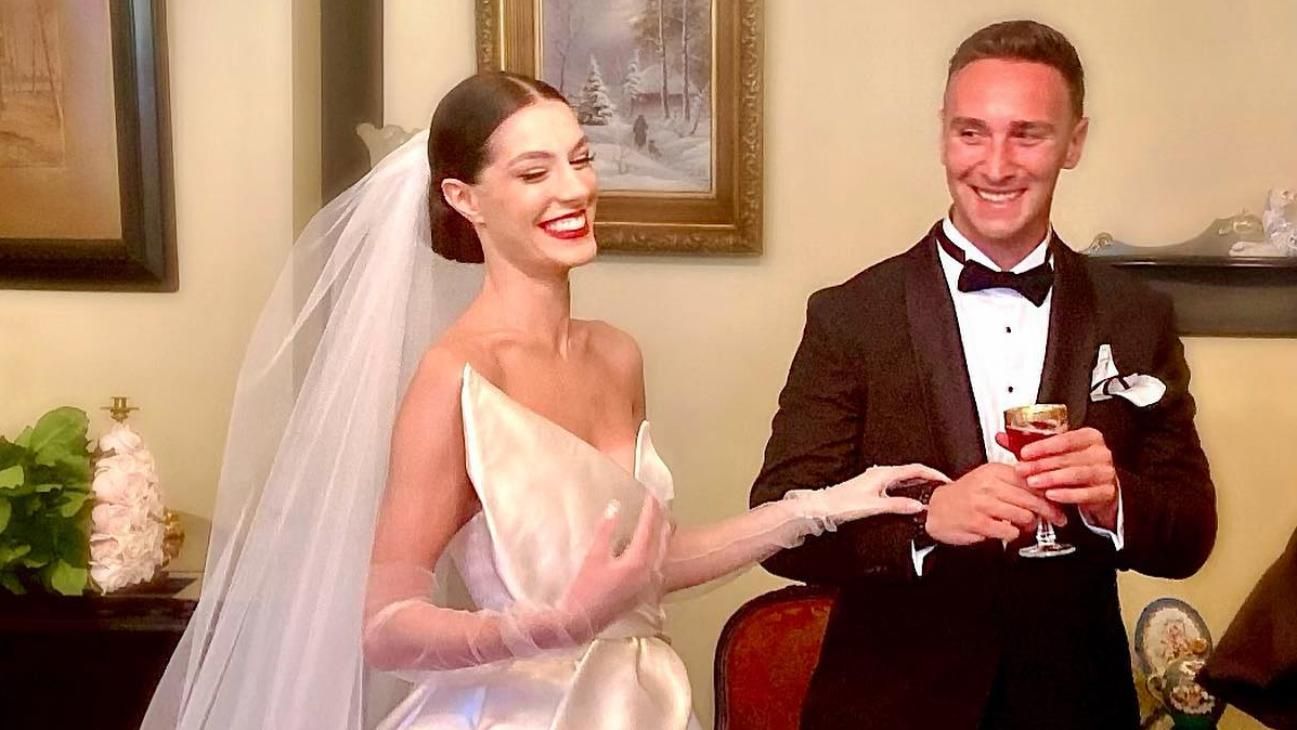 Весілля Іраклі Макацарії - три сукні нареченої - фото Весілля Іраклі Макацарії - три сукні нареченої - фото