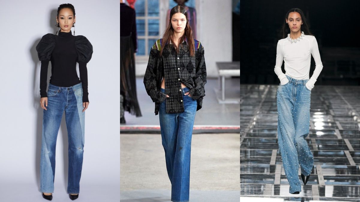 Трендовые джинсы осени 2022 – как они выглядят