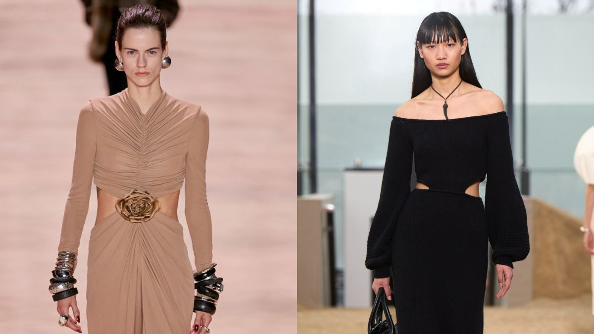 Трендовые платья на осень с вырезами – лучшие фасоны Трендовые платья на осень с вырезами – лучшие фасоны