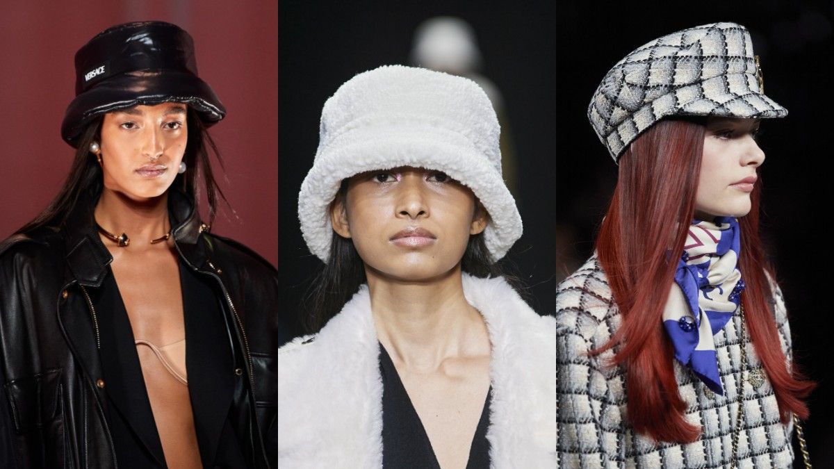 Самые модные головные уборы осени 2022 Самые модные головные уборы осени 2022