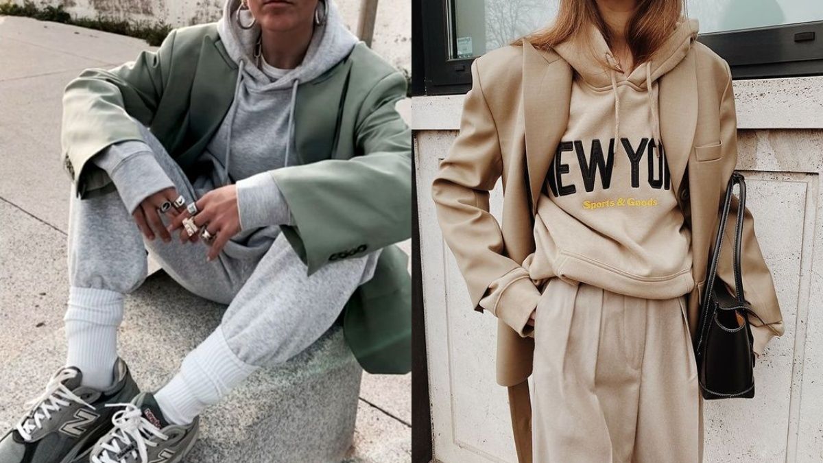 Модні образи з худі на осінь Модні образи з худі на осінь