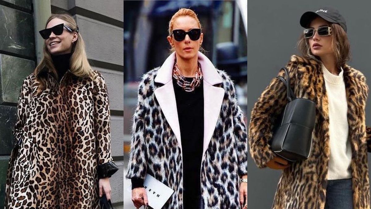 Модные образы с анималистическим принтом Модные образы с анималистическим принтом