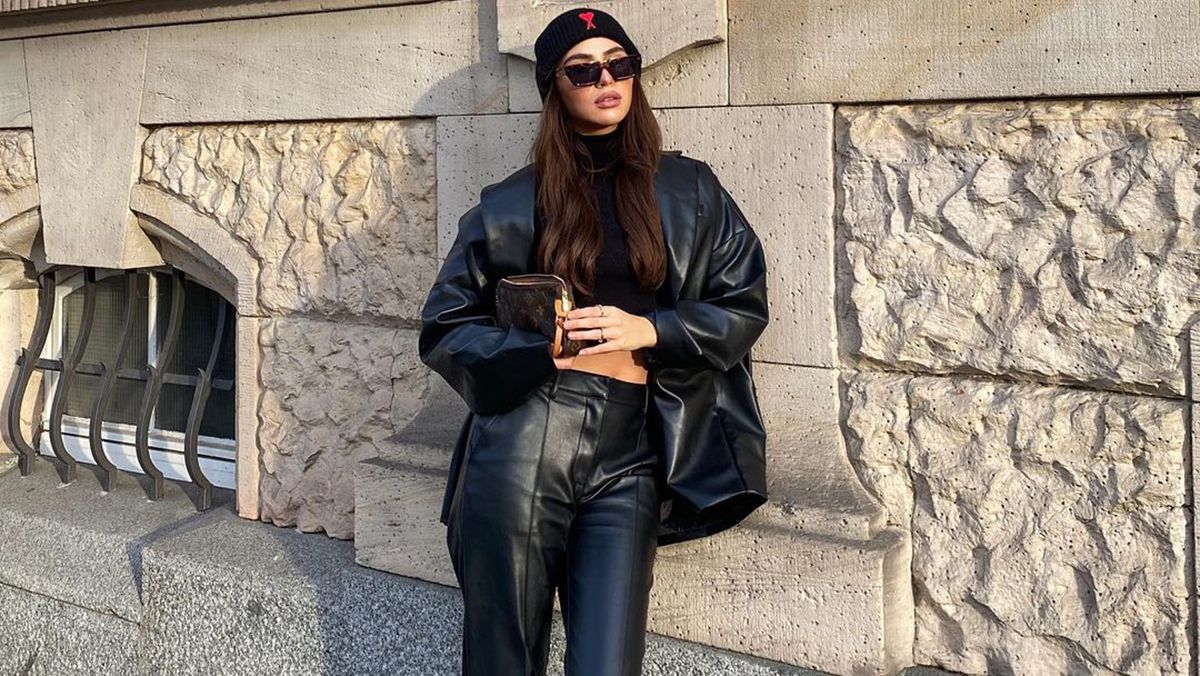 Стильные образы из кожи 2022 Стильные образы из кожи 2022