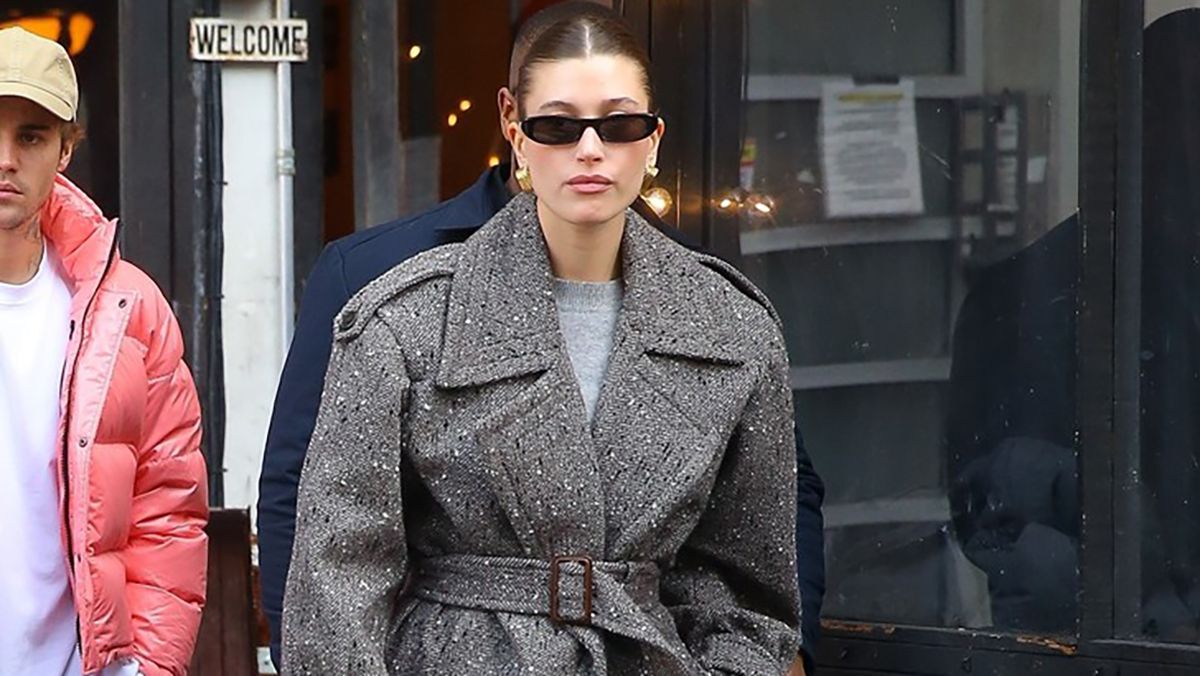 Пальто в принт "елка" - тренды зимы 2023 Пальто в принт "елка" - тренды зимы 2023