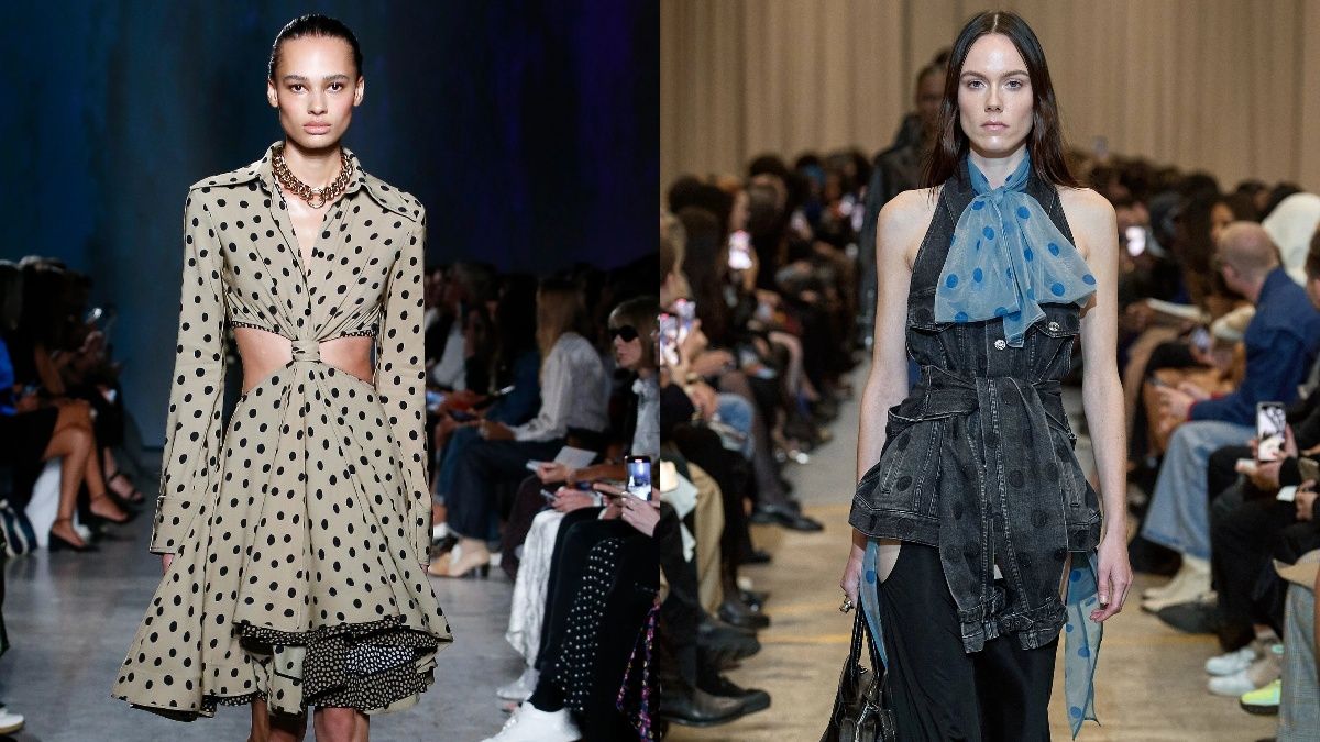 Гороховый принт верится в моду Гороховый принт верится в моду