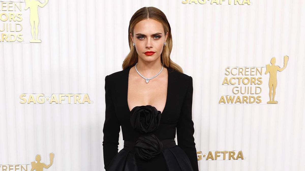 Стильний образ Кари Делевінь Стильний образ Кари Делевінь