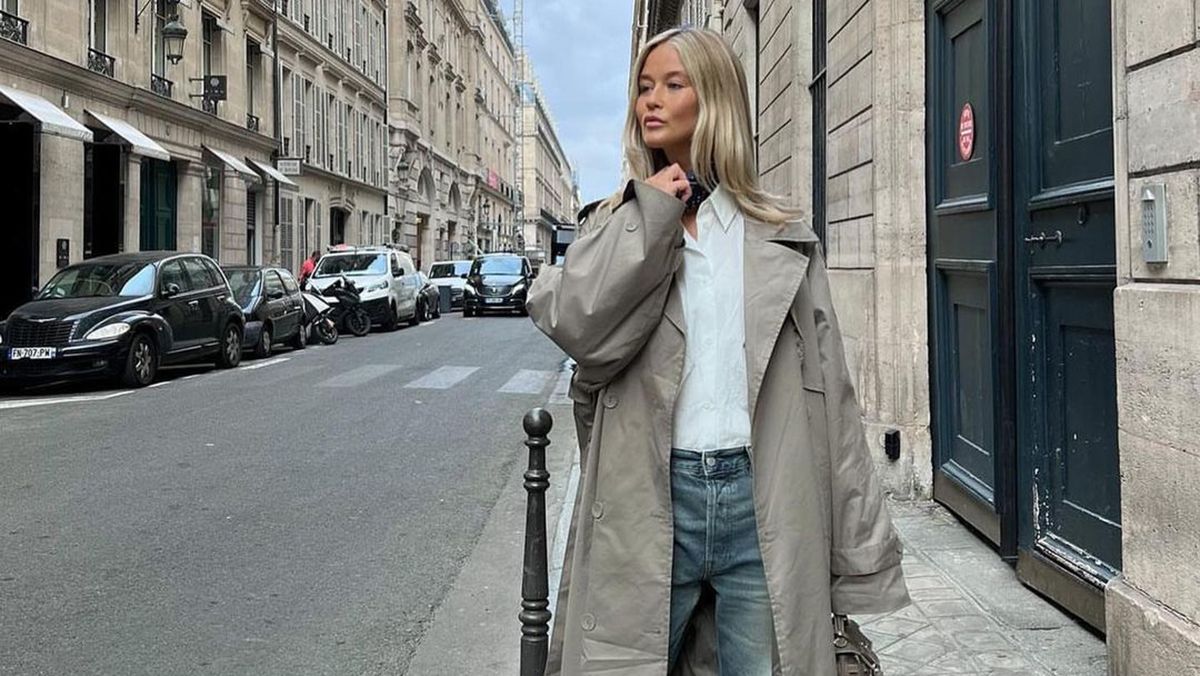 Стильні образи з тренчем на весну 2023 Стильні образи з тренчем на весну 2023