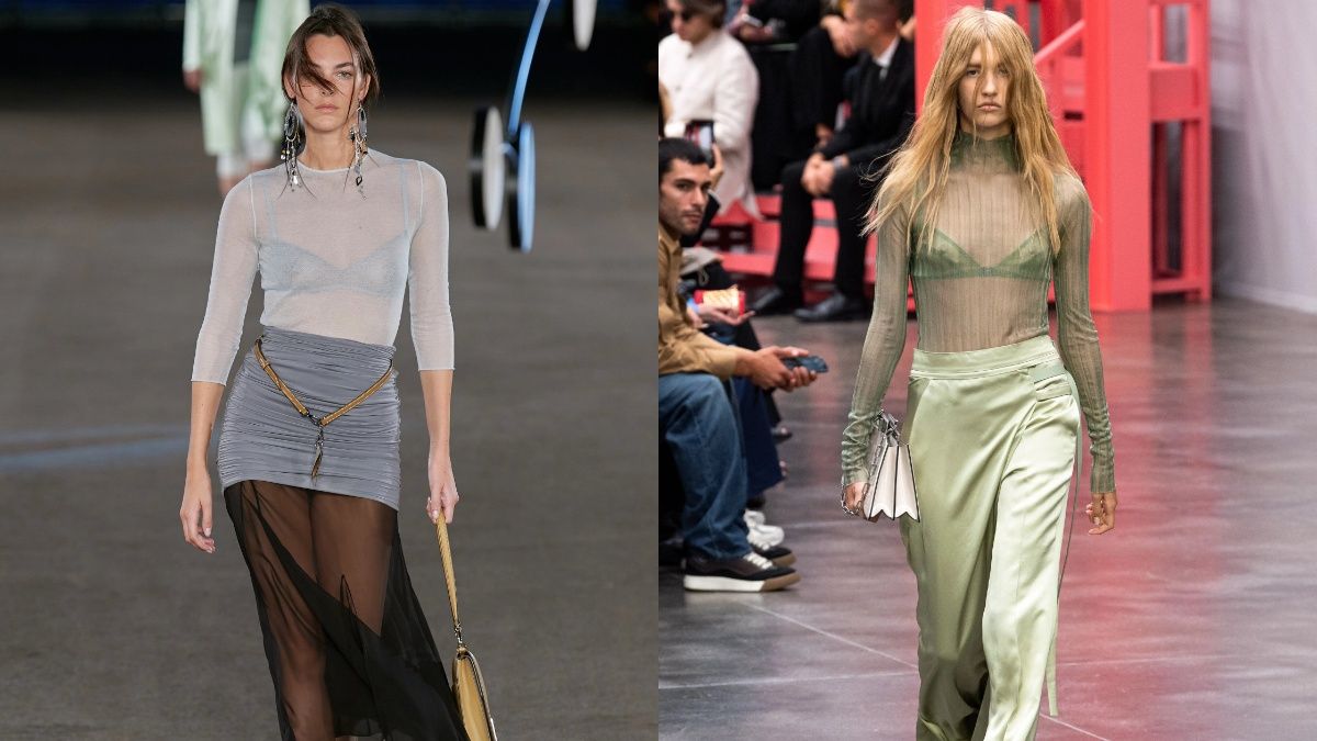 Стильні топи з прозорої тканини 2023 Стильні топи з прозорої тканини 2023