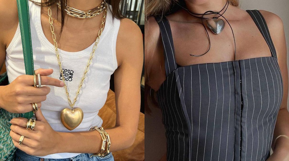 Актуальные украшения с сердцем на весенне-летний сезон Актуальные украшения с сердцем на весенне-летний сезон