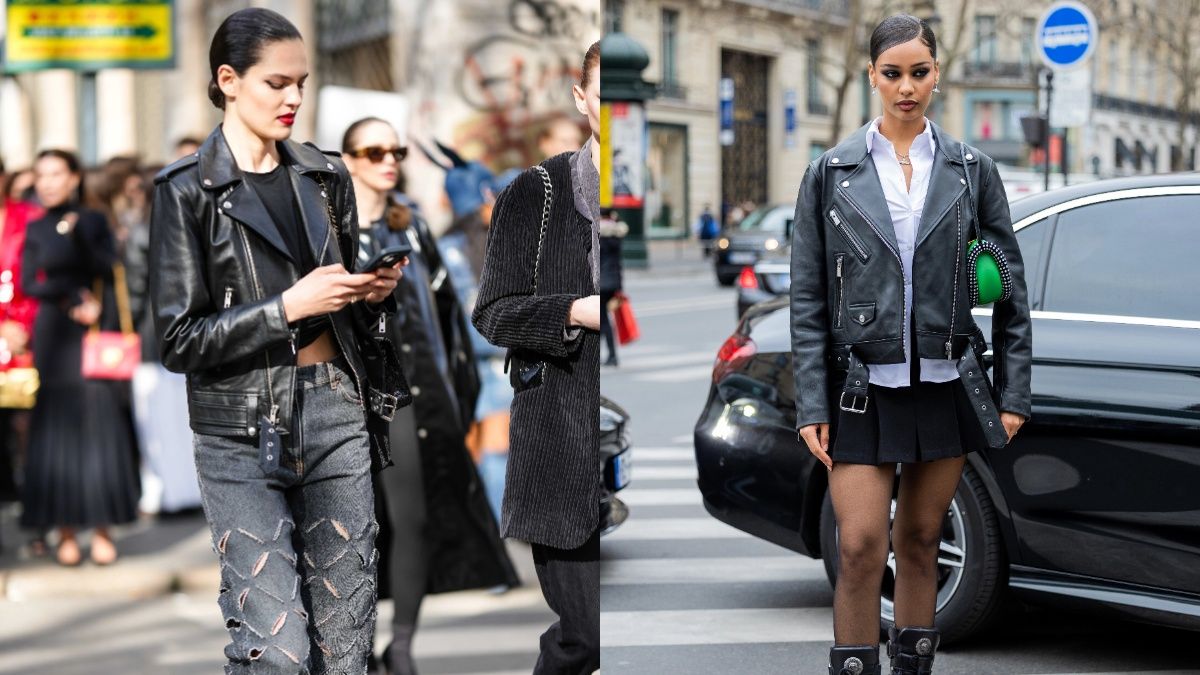 Стильные образы с кожаной курткой Стильные образы с кожаной курткой