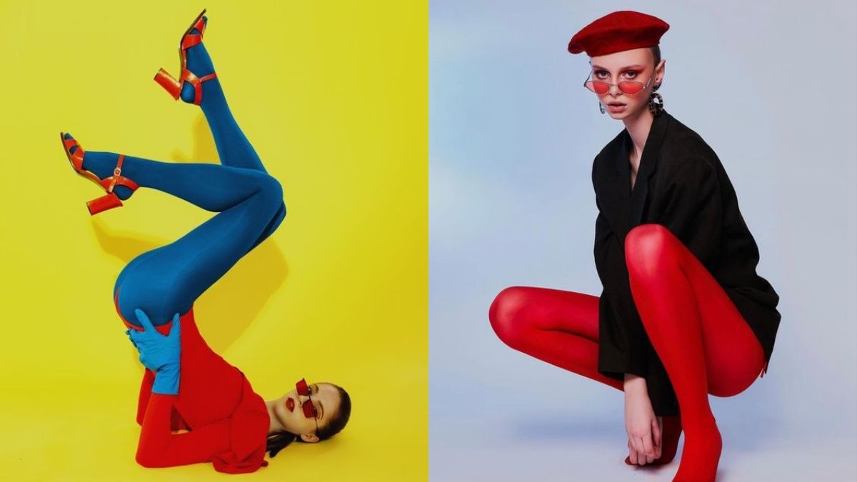 Кольорові колготки - новий тренд весни Кольорові колготки - новий тренд весни