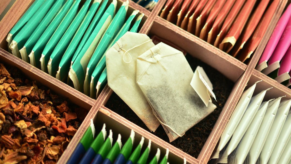 Как организовать место для чайных пакетиков