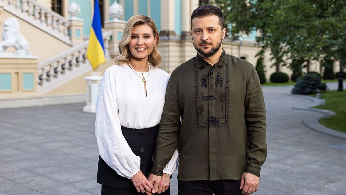 Розкішні вишиванки Олени Зеленської Розкішні вишиванки Олени Зеленської