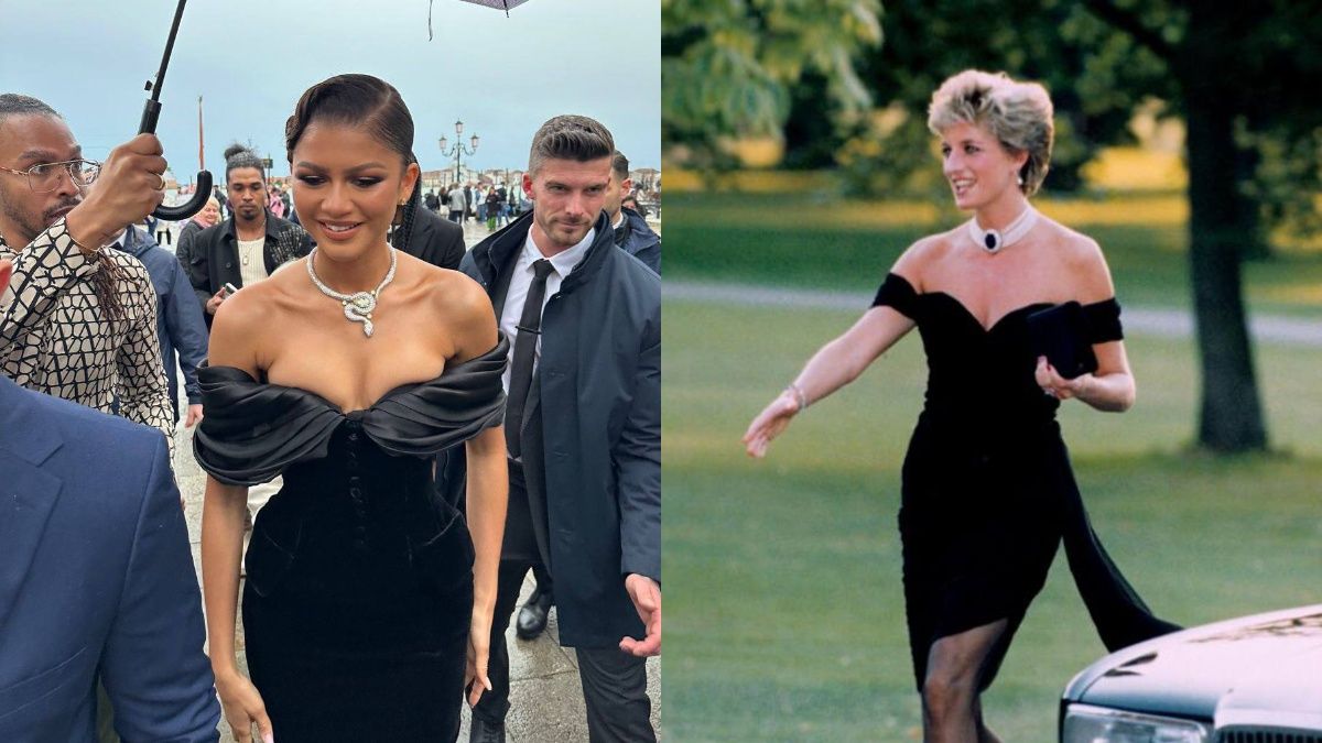 Зендея повторила образ леди Дианы Зендея повторила образ леди Дианы