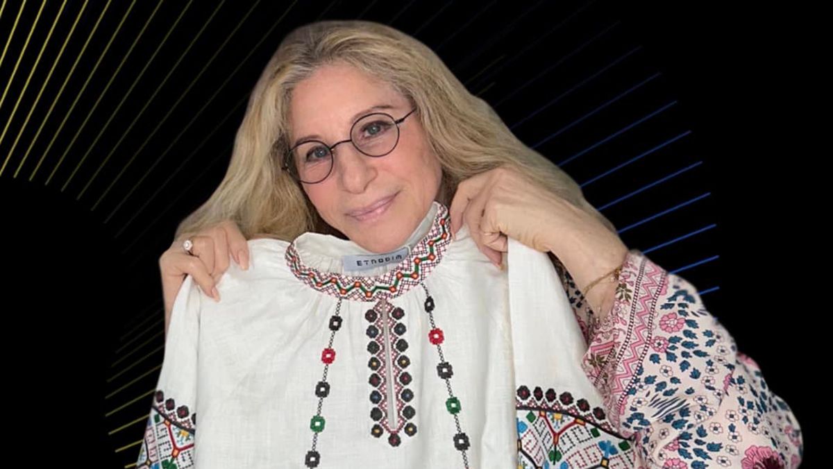 Барбра Стрейзанд показала вишиванку від українського бренду – вона унікальна – фото Барбра Стрейзанд показала вишиванку від українського бренду – вона унікальна – фото