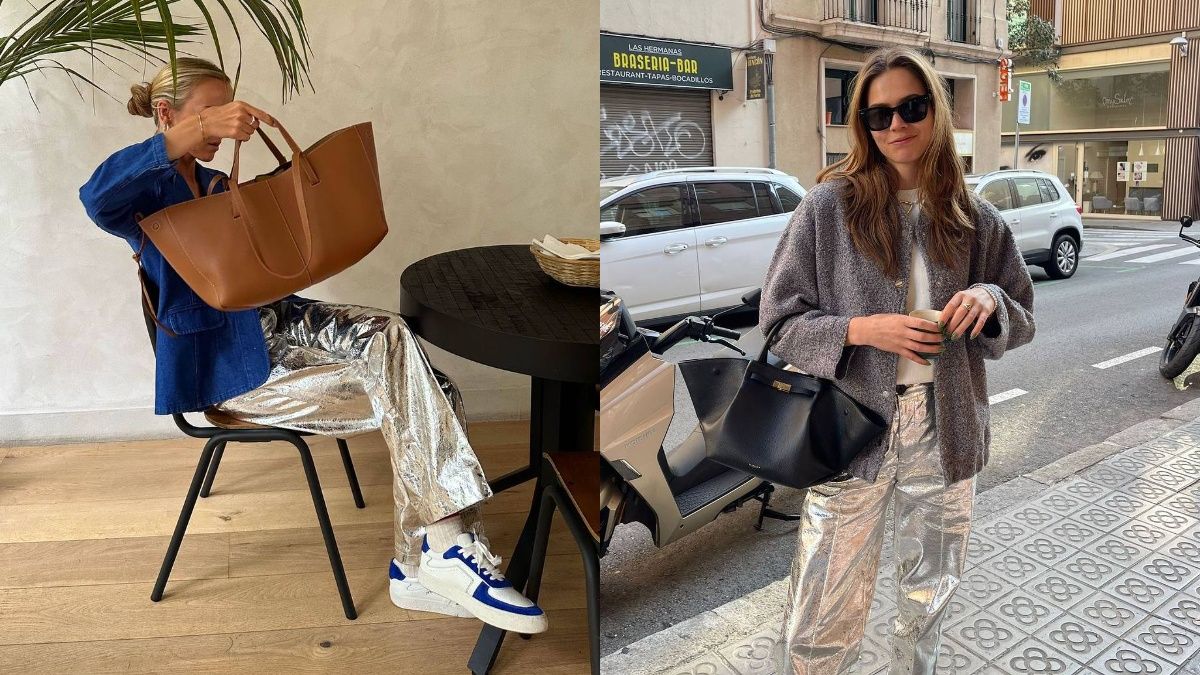 Лучшая одежда на лето в оттенке металлик Лучшая одежда на лето в оттенке металлик