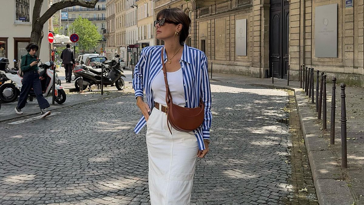 Стильні образи на літо з білою майкою Стильні образи на літо з білою майкою