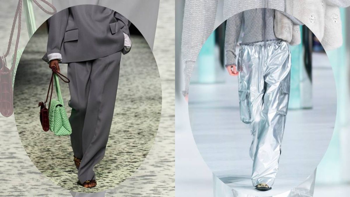 Трендовые штаны осени 2023 Трендовые штаны осени 2023