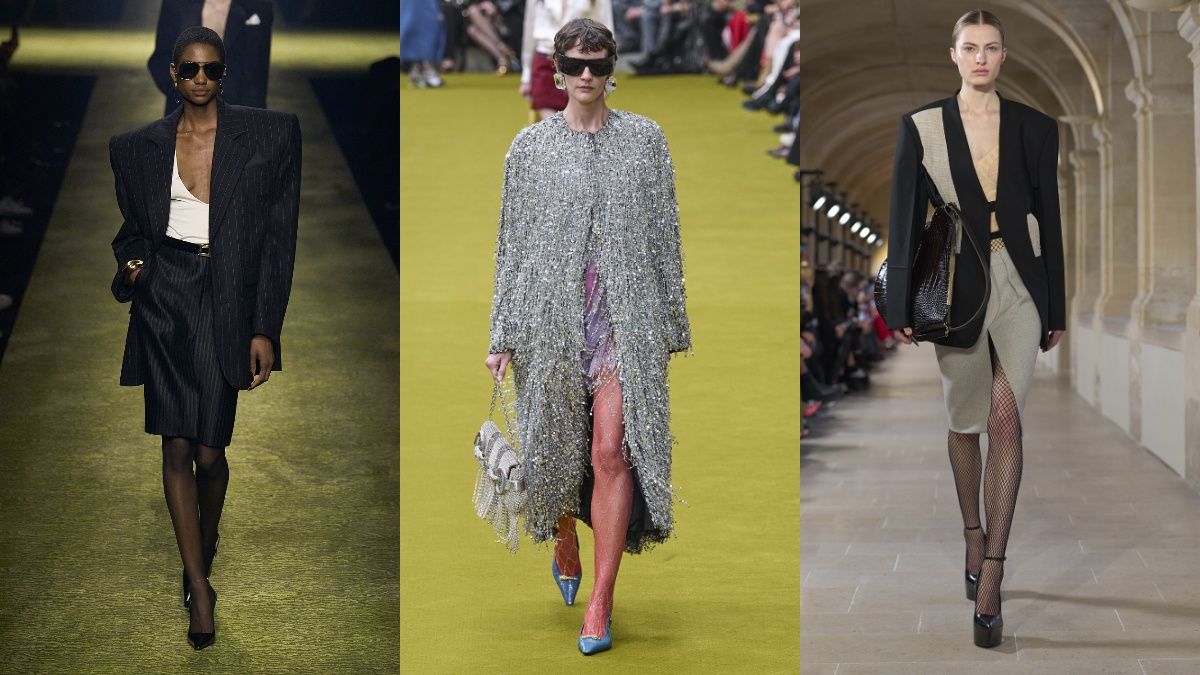 Самые модные колготки осени 2023 Самые модные колготки осени 2023