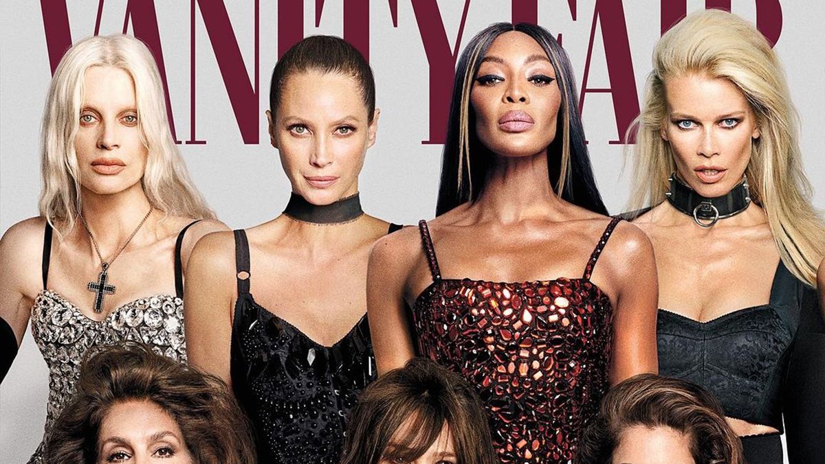 Знамениті моделі позували для спільного фото Знамениті моделі позували для спільного фото