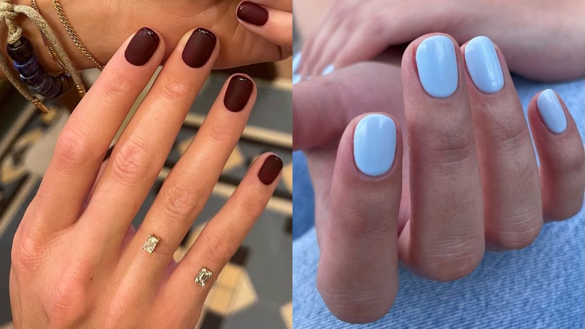 Манікюр на жовтень Манікюр на жовтень