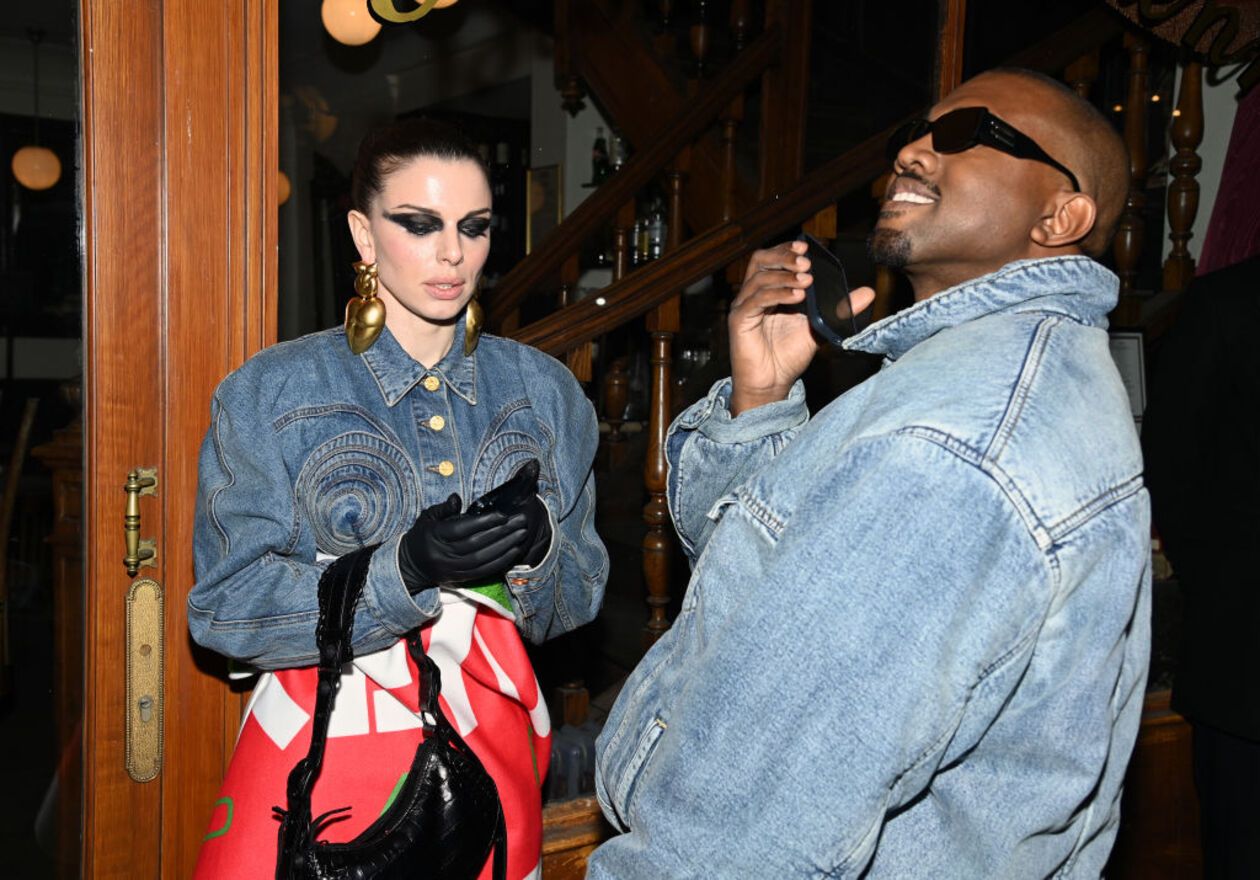 Джулия Фокс и Канье Вест Джулия Фокс и Канье Вест