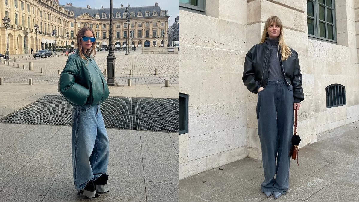 Трендовые штаны puddle на осень 2023 Трендовые штаны puddle на осень 2023