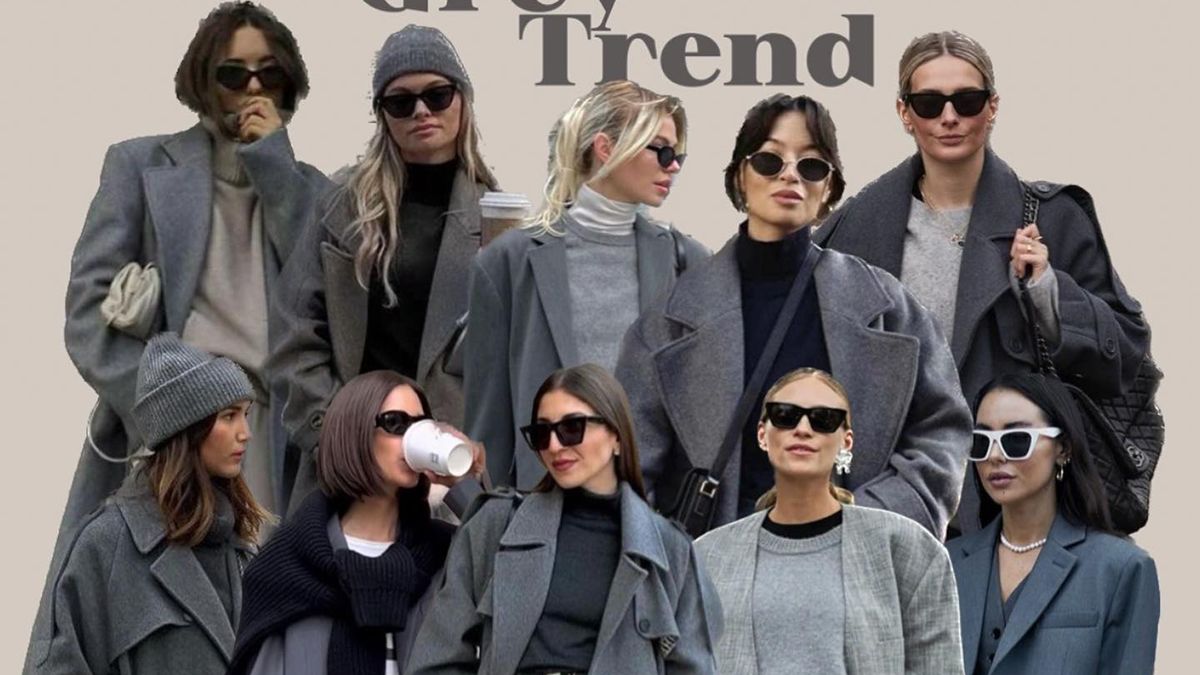 Стильні образи в сірому кольорі Стильні образи в сірому кольорі