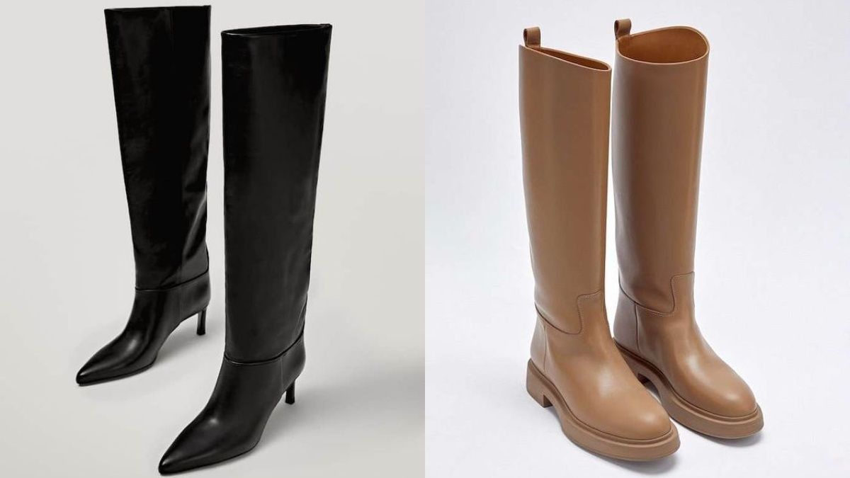 Самые популярные сапоги осени 2023 Самые популярные сапоги осени 2023