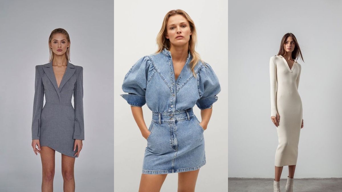 Популярные платья на осень 2023 Популярные платья на осень 2023