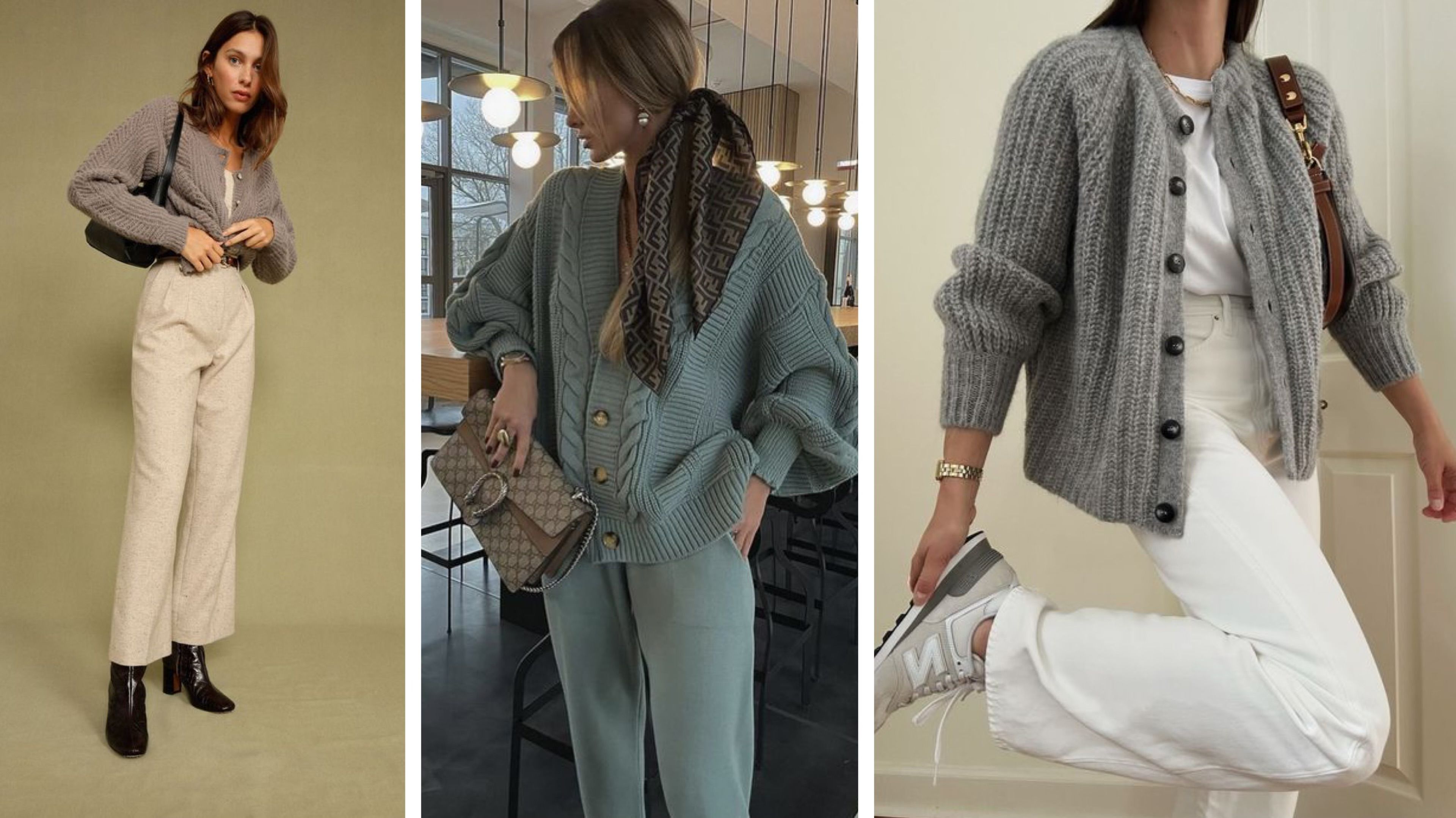 С чем носить кардиган: подборка образов на каждый день С чем носить кардиган: подборка образов на каждый день