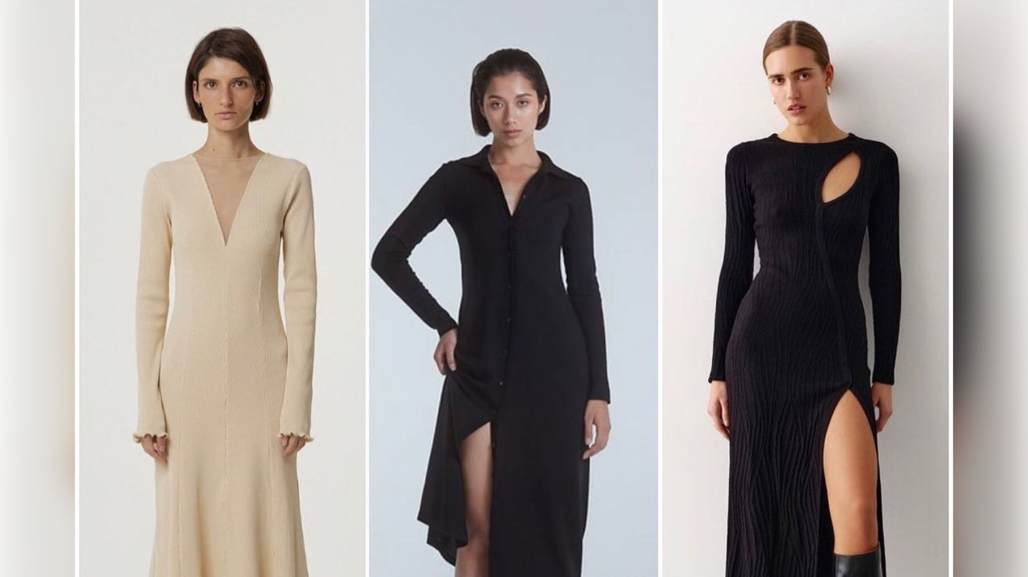 Актуальні сукні на сезон зими 2023/24 Актуальні сукні на сезон зими 2023/24