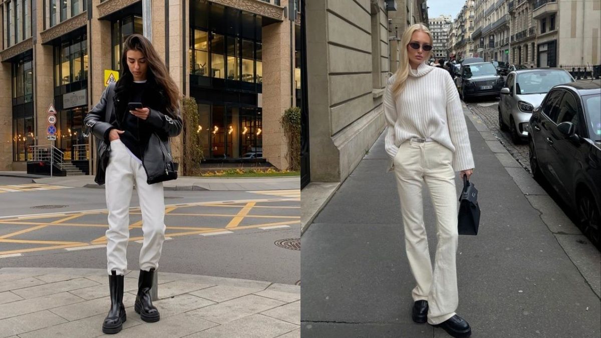 Актуальные джинсы на зиму 2023 Актуальные джинсы на зиму 2023