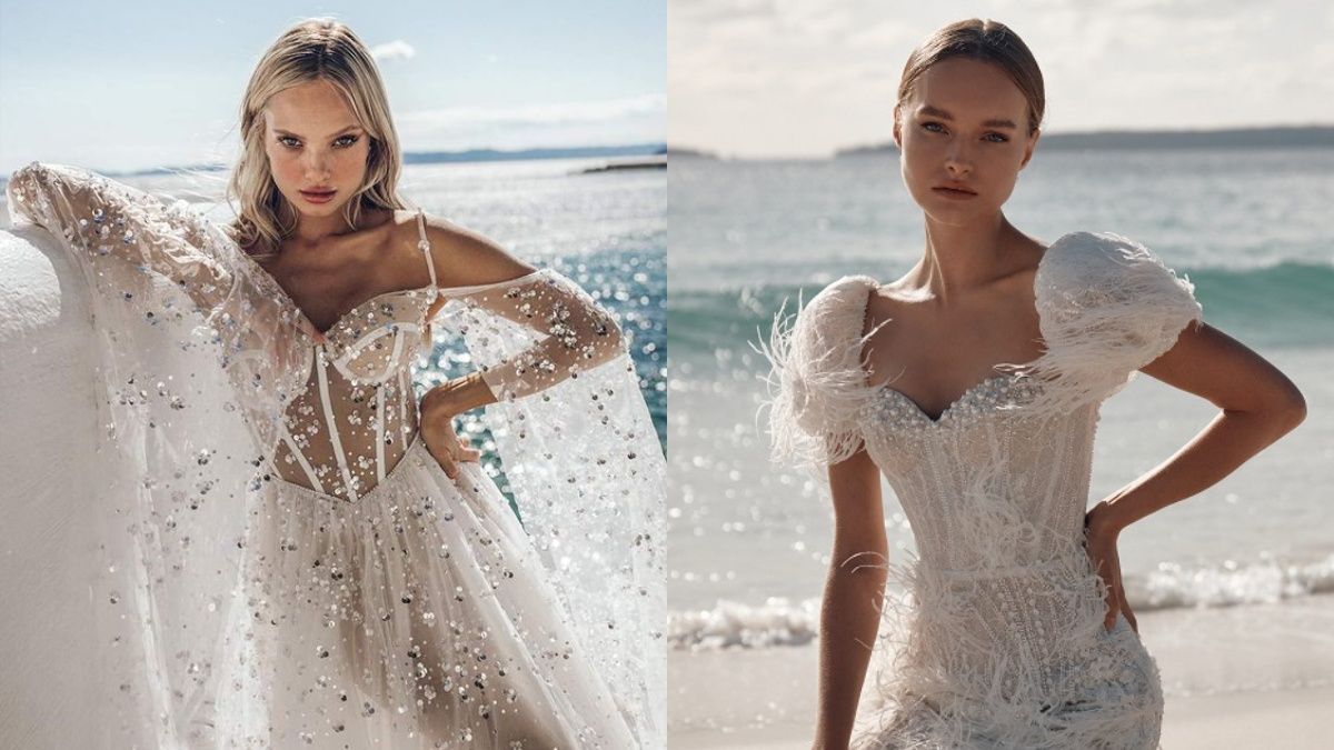 Модные свадебные платья на 2024 год Модные свадебные платья на 2024 год