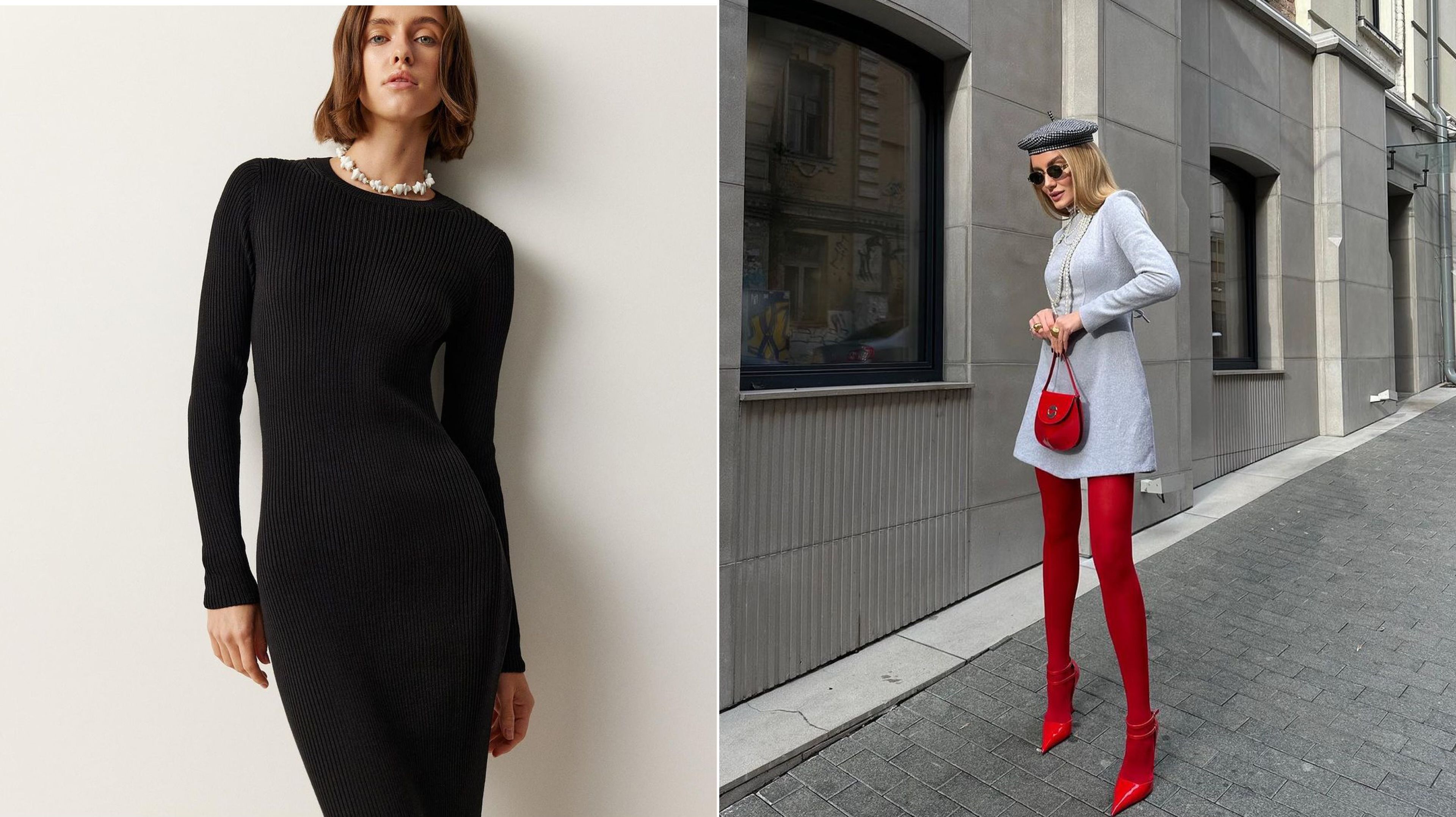 Стильные и удобные платья на зиму Стильные и удобные платья на зиму