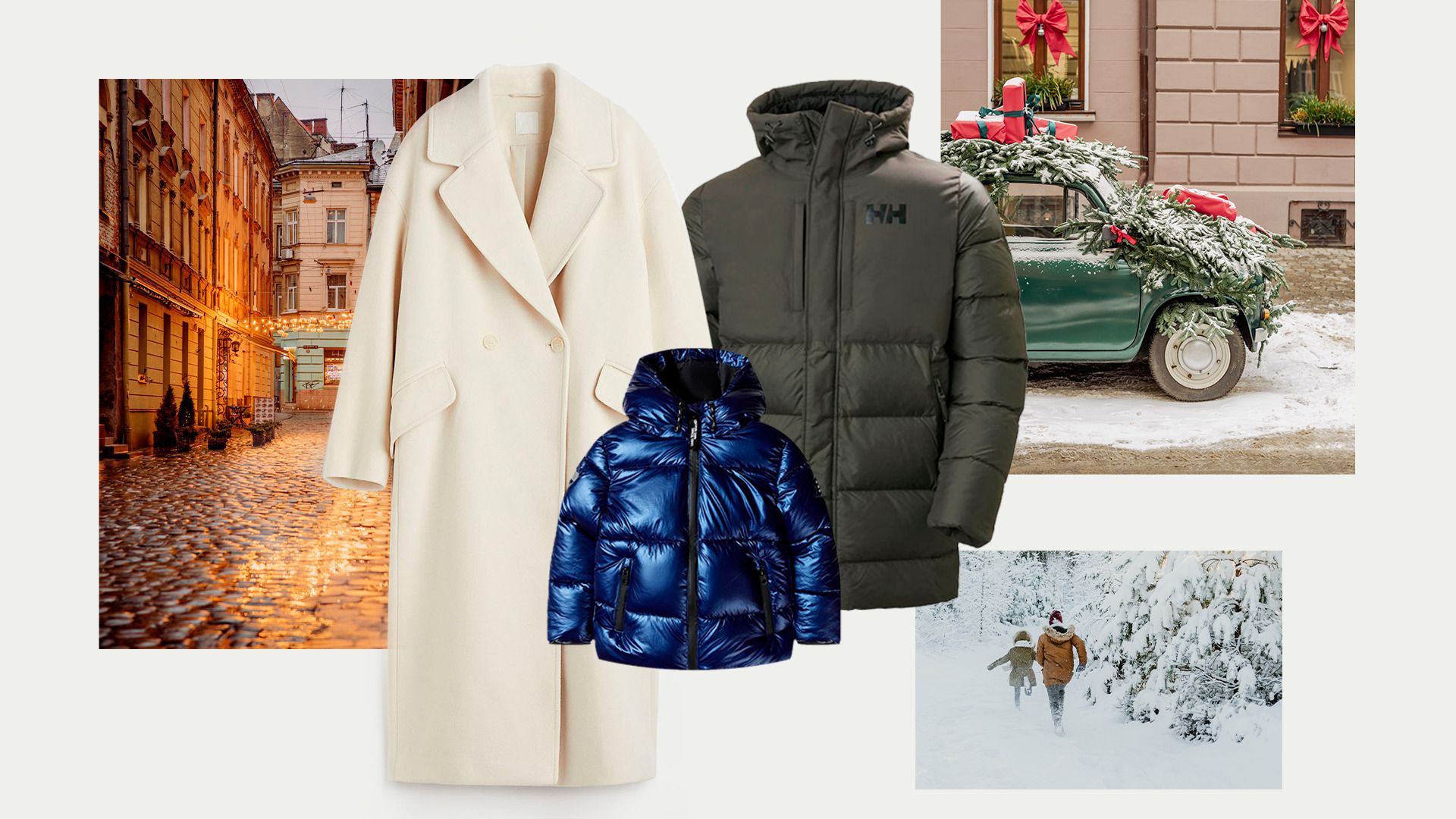 Стильная зимняя одежда для всей семьи Стильная зимняя одежда для всей семьи