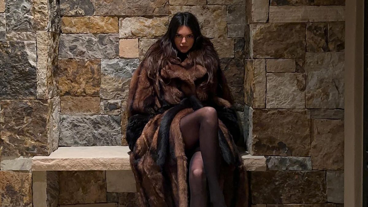 Кендалл Дженнер надела шубу из натурального меха Кендалл Дженнер надела шубу из натурального меха