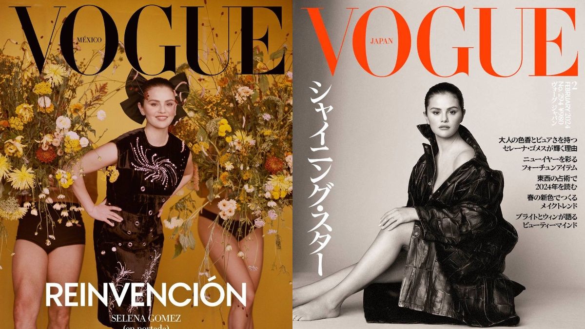 Селена Гомес на двох обкладинках Vogue