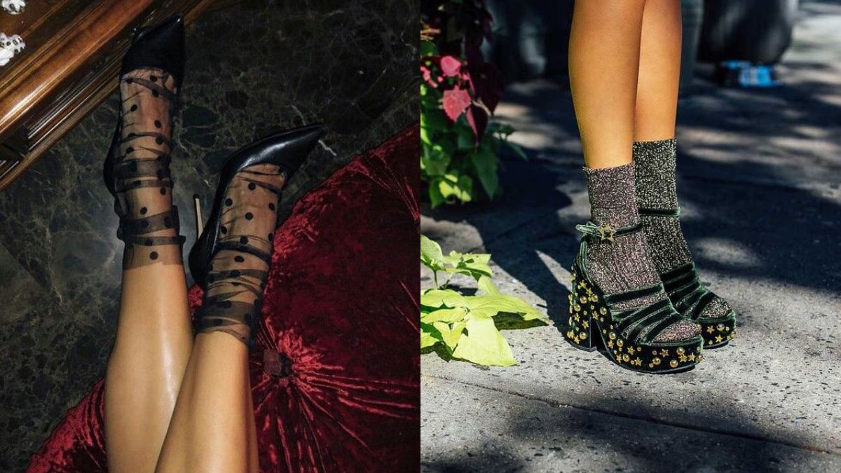 Босоніжки зі шкарпетками – тренд 2024 року Босоніжки зі шкарпетками – тренд 2024 року