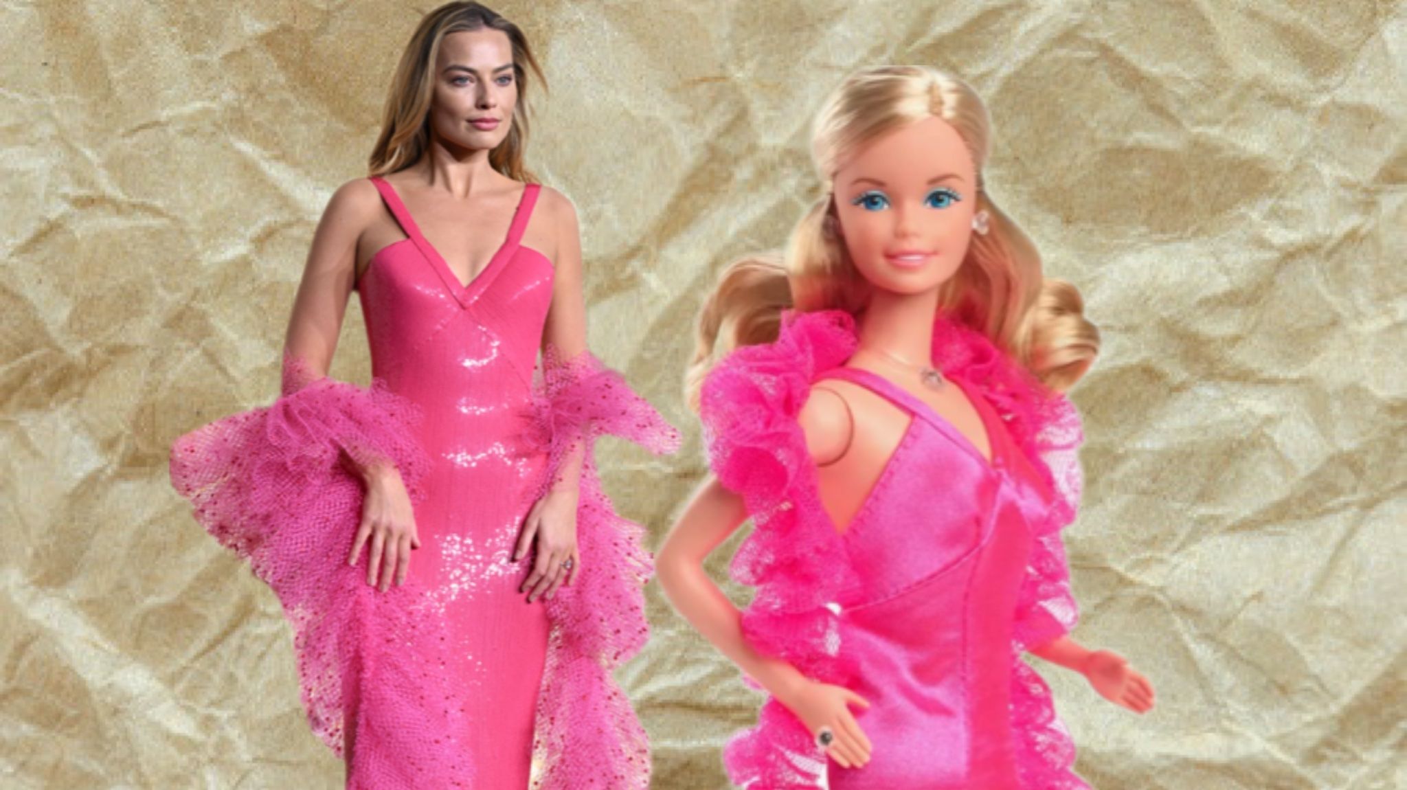 Марго Робби в образе культовой куклы Барби