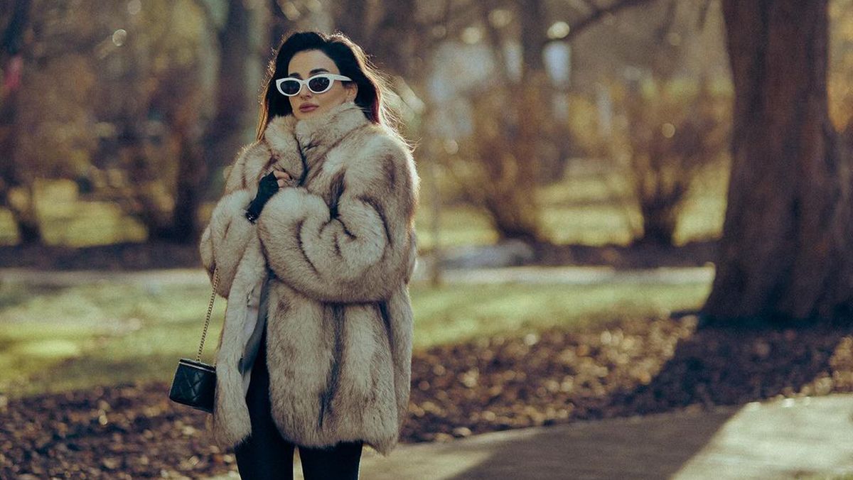 Зимний образ Анны Тринчер Зимний образ Анны Тринчер