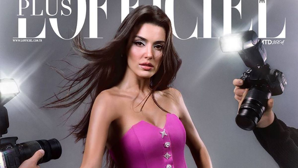 Эффектный образ Ханды Эрчел Эффектный образ Ханды Эрчел